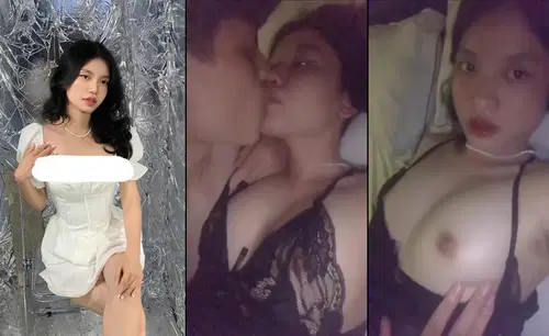Chia tay xong em gái leak clip sex tự quay cùng người yêu cũ